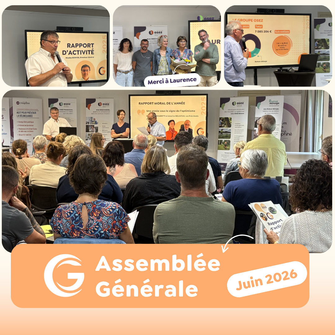 Assemblée Générale - Groupe OSEZ